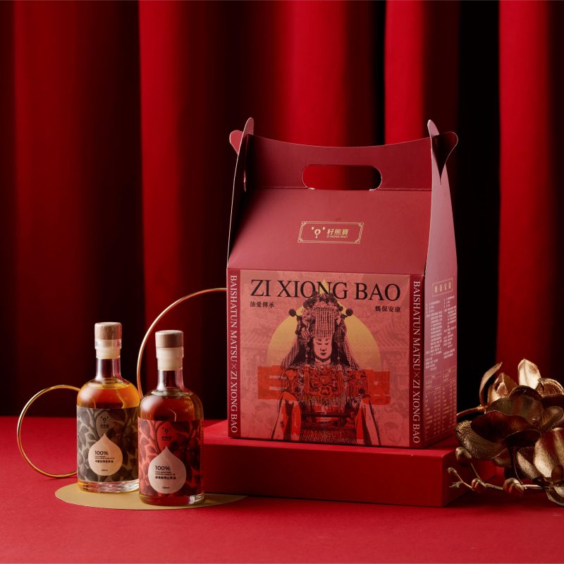 【2026預售】白沙屯媽祖X籽熊寶 媽保安康香擔禮盒